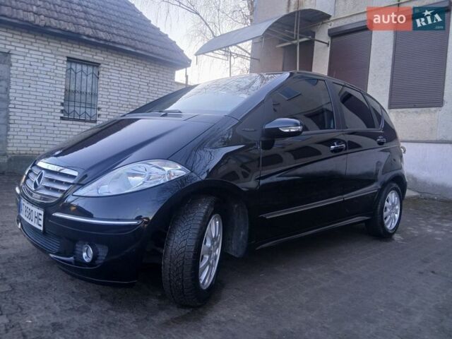 Чорний Мерседес А клас, об'ємом двигуна 1.7 л та пробігом 103 тис. км за 5650 $, фото 1 на Automoto.ua