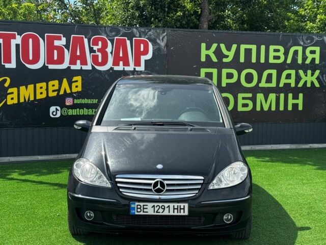 Черный Мерседес А класс, объемом двигателя 2 л и пробегом 200 тыс. км за 4210 $, фото 1 на Automoto.ua