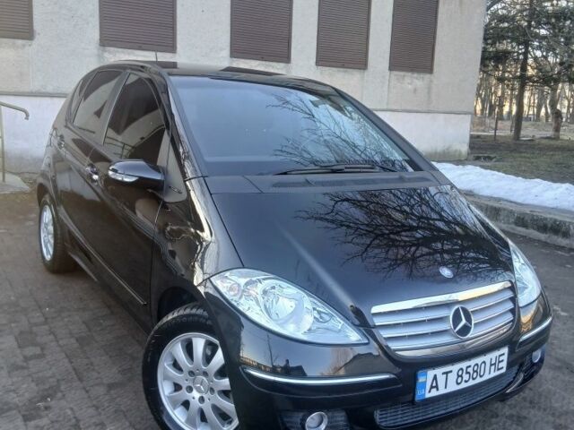 Черный Мерседес А класс, объемом двигателя 1.7 л и пробегом 103 тыс. км за 5650 $, фото 1 на Automoto.ua