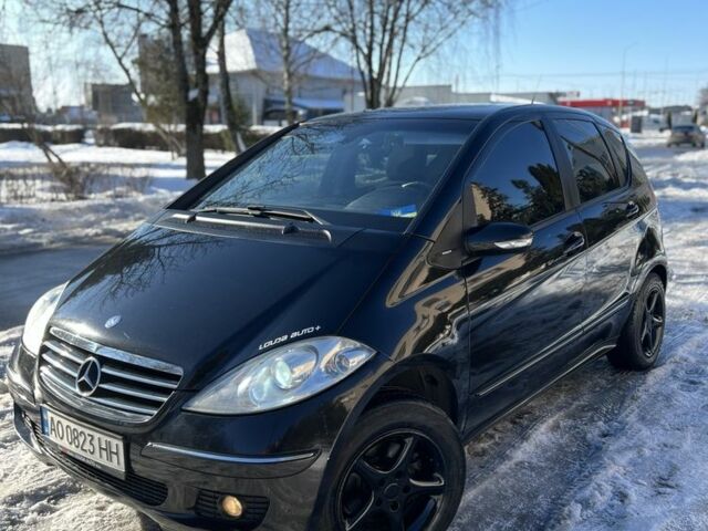 Черный Мерседес А класс, объемом двигателя 1.7 л и пробегом 290 тыс. км за 3650 $, фото 1 на Automoto.ua