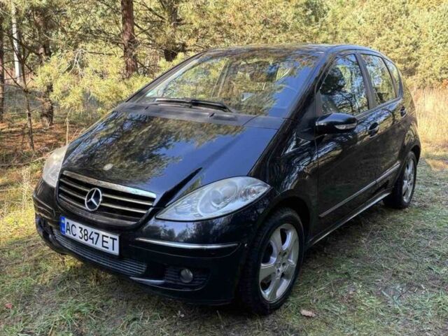 Черный Мерседес А класс, объемом двигателя 2 л и пробегом 280 тыс. км за 5000 $, фото 1 на Automoto.ua