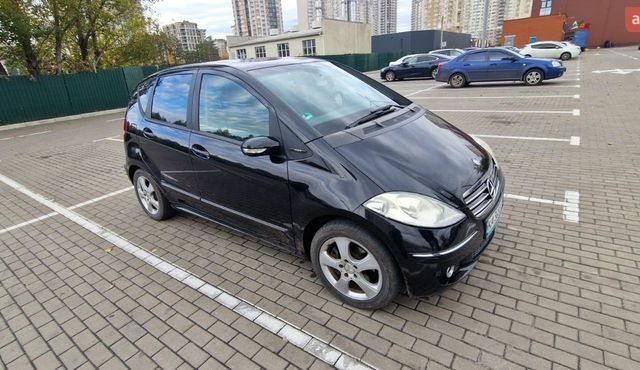 Чорний Мерседес А клас, об'ємом двигуна 2.2 л та пробігом 197 тис. км за 5300 $, фото 1 на Automoto.ua