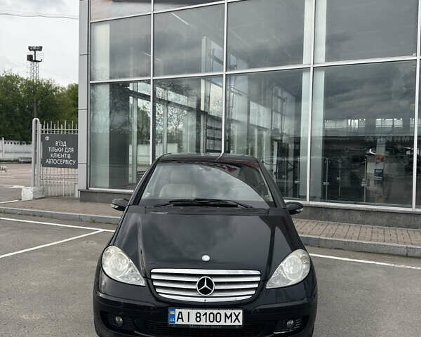 Черный Мерседес А класс, объемом двигателя 2 л и пробегом 200 тыс. км за 6500 $, фото 1 на Automoto.ua