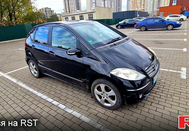 Черный Мерседес А класс, объемом двигателя 2 л и пробегом 197 тыс. км за 5800 $, фото 1 на Automoto.ua