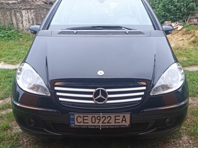 Черный Мерседес А класс, объемом двигателя 1.7 л и пробегом 205 тыс. км за 5000 $, фото 1 на Automoto.ua