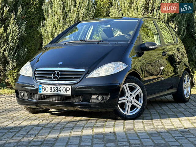 Черный Мерседес А класс, объемом двигателя 1.99 л и пробегом 228 тыс. км за 6400 $, фото 1 на Automoto.ua