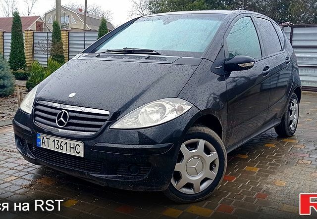 Чорний Мерседес А клас, об'ємом двигуна 2 л та пробігом 225 тис. км за 5000 $, фото 1 на Automoto.ua