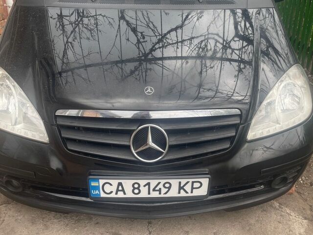 Чорний Мерседес А клас, об'ємом двигуна 1.5 л та пробігом 220 тис. км за 4800 $, фото 1 на Automoto.ua
