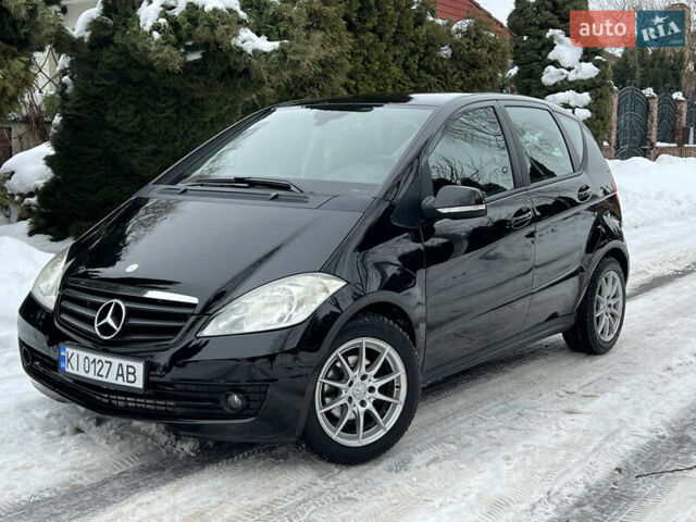 Черный Мерседес А класс, объемом двигателя 2 л и пробегом 225 тыс. км за 6500 $, фото 1 на Automoto.ua