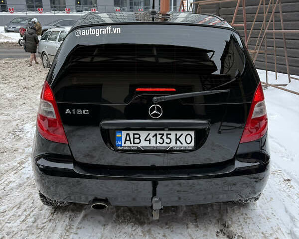 Черный Мерседес А класс, объемом двигателя 1.46 л и пробегом 216 тыс. км за 6500 $, фото 1 на Automoto.ua