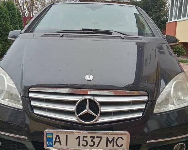 Черный Мерседес А класс, объемом двигателя 1.99 л и пробегом 124 тыс. км за 5000 $, фото 1 на Automoto.ua