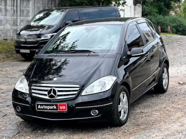 Чорний Мерседес А клас, об'ємом двигуна 2 л та пробігом 164 тис. км за 6392 $, фото 1 на Automoto.ua