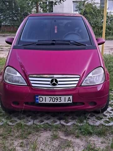 Фиолетовый Мерседес А класс, объемом двигателя 1.4 л и пробегом 245 тыс. км за 3000 $, фото 1 на Automoto.ua