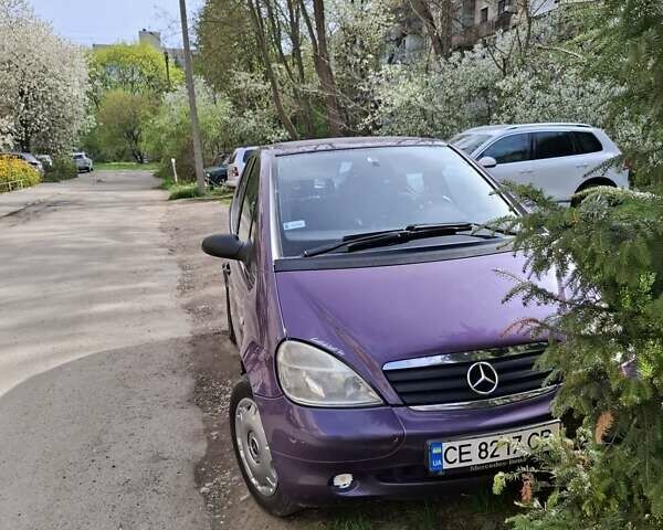 Фіолетовий Мерседес А клас, об'ємом двигуна 1.7 л та пробігом 261 тис. км за 3300 $, фото 1 на Automoto.ua