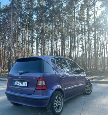 Фіолетовий Мерседес А клас, об'ємом двигуна 1.69 л та пробігом 318 тис. км за 2800 $, фото 1 на Automoto.ua