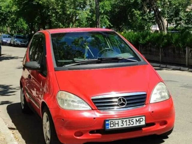 Червоний Мерседес А клас, об'ємом двигуна 1.6 л та пробігом 173 тис. км за 4024 $, фото 1 на Automoto.ua