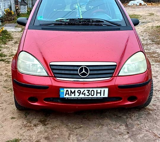 Червоний Мерседес А клас, об'ємом двигуна 1.7 л та пробігом 240 тис. км за 3450 $, фото 1 на Automoto.ua