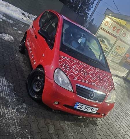 Красный Мерседес А класс, объемом двигателя 1.7 л и пробегом 300 тыс. км за 2400 $, фото 1 на Automoto.ua