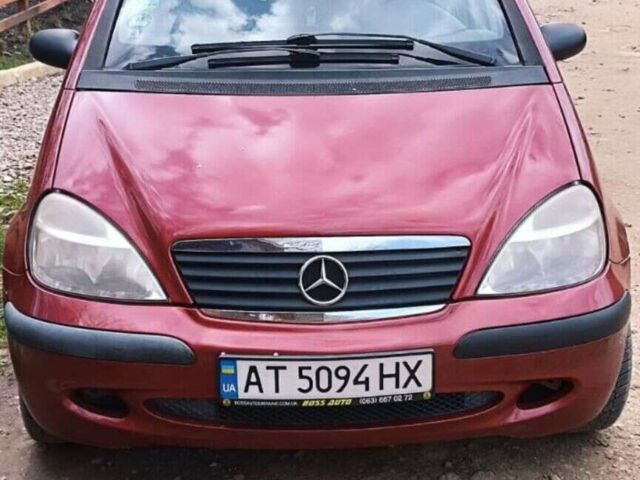 Червоний Мерседес А клас, об'ємом двигуна 1.6 л та пробігом 233 тис. км за 3050 $, фото 1 на Automoto.ua