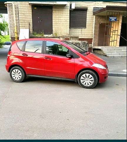 Червоний Мерседес А клас, об'ємом двигуна 1.6 л та пробігом 206 тис. км за 5000 $, фото 1 на Automoto.ua