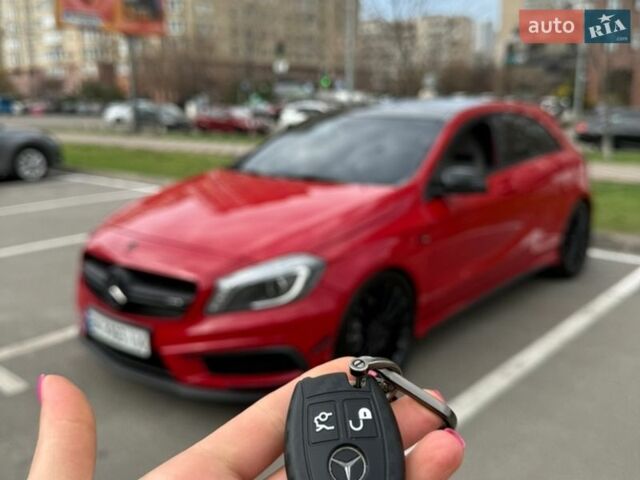 Красный Мерседес А класс, объемом двигателя 1.99 л и пробегом 177 тыс. км за 17200 $, фото 1 на Automoto.ua