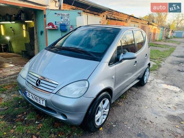 Сірий Мерседес А клас, об'ємом двигуна 1.6 л та пробігом 297 тис. км за 2750 $, фото 1 на Automoto.ua