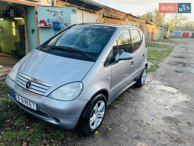 Сірий Мерседес А клас, об'ємом двигуна 1.6 л та пробігом 297 тис. км за 2750 $, фото 1 на Automoto.ua