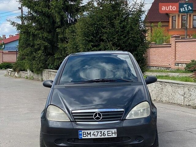 Сірий Мерседес А клас, об'ємом двигуна 1.4 л та пробігом 158 тис. км за 2100 $, фото 1 на Automoto.ua