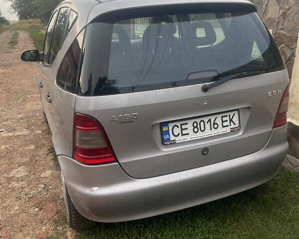 Серый Мерседес А класс, объемом двигателя 1.6 л и пробегом 222 тыс. км за 2500 $, фото 1 на Automoto.ua