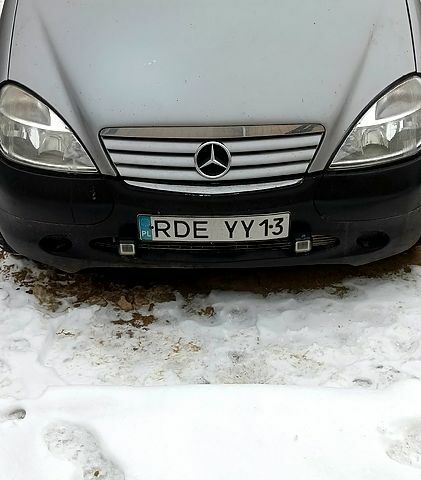 Серый Мерседес А класс, объемом двигателя 1.7 л и пробегом 340 тыс. км за 1400 $, фото 1 на Automoto.ua