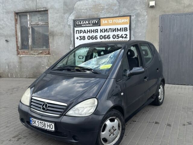 Сірий Мерседес А клас, об'ємом двигуна 1.6 л та пробігом 200 тис. км за 2899 $, фото 1 на Automoto.ua