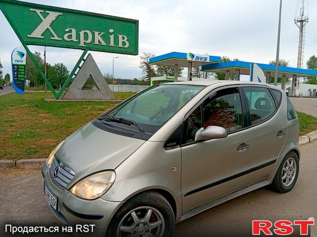 Сірий Мерседес А клас, об'ємом двигуна 1.6 л та пробігом 220 тис. км за 2900 $, фото 1 на Automoto.ua