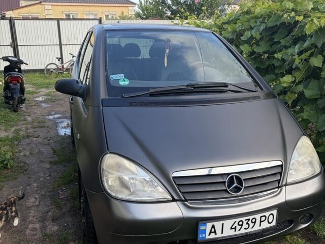 Сірий Мерседес А клас, об'ємом двигуна 1.6 л та пробігом 181 тис. км за 4000 $, фото 1 на Automoto.ua