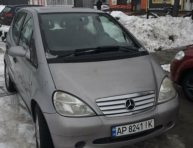 Сірий Мерседес А клас, об'ємом двигуна 1.6 л та пробігом 256 тис. км за 2750 $, фото 1 на Automoto.ua