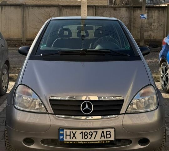 Сірий Мерседес А клас, об'ємом двигуна 1.6 л та пробігом 140 тис. км за 4500 $, фото 1 на Automoto.ua