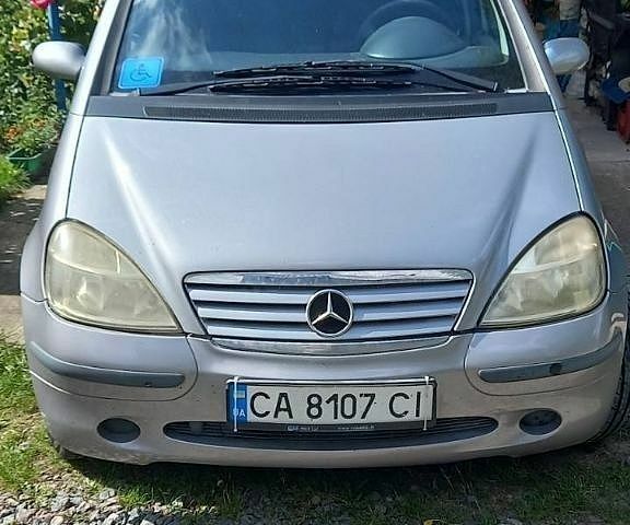 Сірий Мерседес А клас, об'ємом двигуна 1.6 л та пробігом 253 тис. км за 3300 $, фото 1 на Automoto.ua