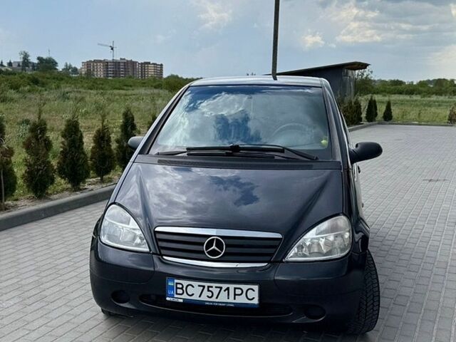 Сірий Мерседес А клас, об'ємом двигуна 1.6 л та пробігом 252 тис. км за 2800 $, фото 1 на Automoto.ua