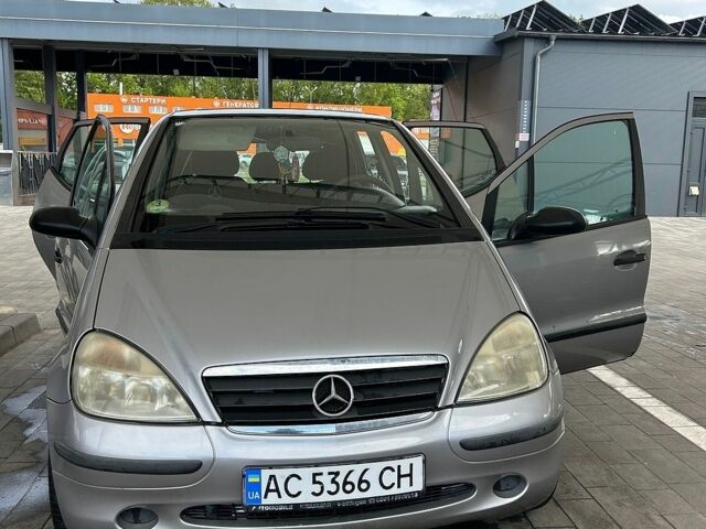 Сірий Мерседес А клас, об'ємом двигуна 1.7 л та пробігом 320 тис. км за 2500 $, фото 1 на Automoto.ua