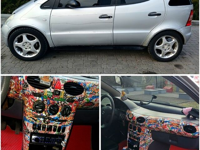 Серый Мерседес А класс, объемом двигателя 1.4 л и пробегом 120 тыс. км за 4800 $, фото 1 на Automoto.ua