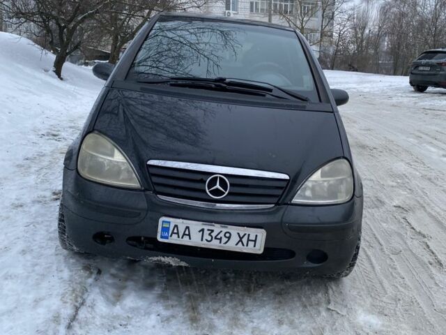 Сірий Мерседес А клас, об'ємом двигуна 1.7 л та пробігом 388 тис. км за 2999 $, фото 1 на Automoto.ua