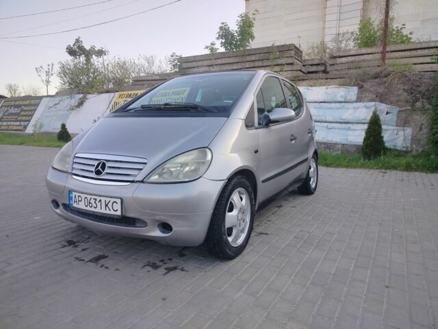 Сірий Мерседес А клас, об'ємом двигуна 1.6 л та пробігом 232 тис. км за 4000 $, фото 1 на Automoto.ua