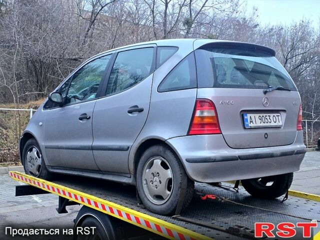 Сірий Мерседес А клас, об'ємом двигуна 1.7 л та пробігом 200 тис. км за 1500 $, фото 1 на Automoto.ua