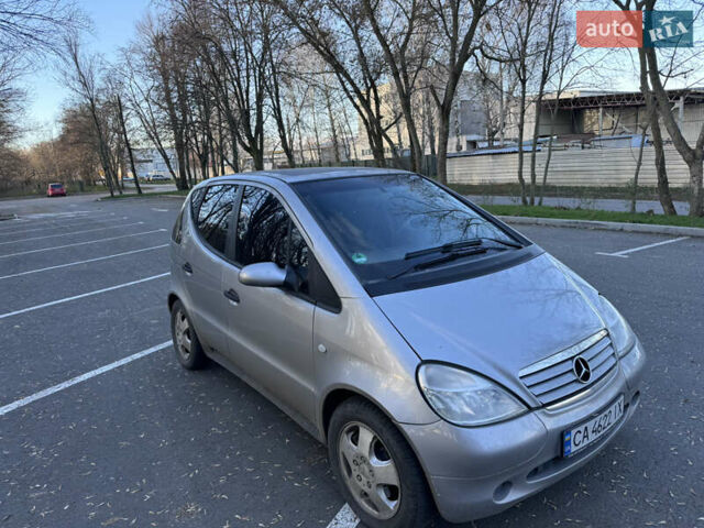 Сірий Мерседес А клас, об'ємом двигуна 1.9 л та пробігом 240 тис. км за 2750 $, фото 1 на Automoto.ua