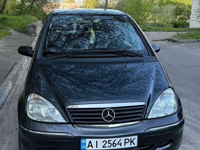 Сірий Мерседес А клас, об'ємом двигуна 1.6 л та пробігом 176 тис. км за 4150 $, фото 1 на Automoto.ua