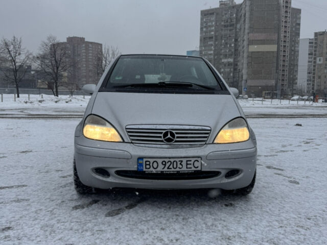 Сірий Мерседес А клас, об'ємом двигуна 1.6 л та пробігом 224 тис. км за 3500 $, фото 1 на Automoto.ua