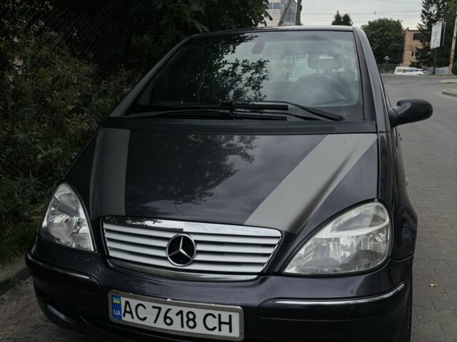Сірий Мерседес А клас, об'ємом двигуна 1.7 л та пробігом 207 тис. км за 3100 $, фото 1 на Automoto.ua