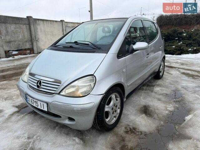 Серый Мерседес А класс, объемом двигателя 1.4 л и пробегом 250 тыс. км за 2300 $, фото 1 на Automoto.ua