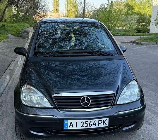 Сірий Мерседес А клас, об'ємом двигуна 1.6 л та пробігом 176 тис. км за 4150 $, фото 1 на Automoto.ua