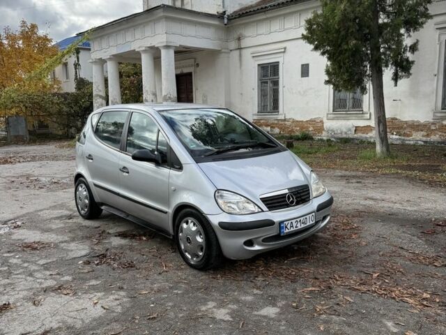 Серый Мерседес А класс, объемом двигателя 1.6 л и пробегом 297 тыс. км за 3100 $, фото 1 на Automoto.ua