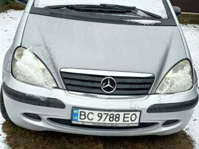 Сірий Мерседес А клас, об'ємом двигуна 1.4 л та пробігом 167 тис. км за 2700 $, фото 1 на Automoto.ua